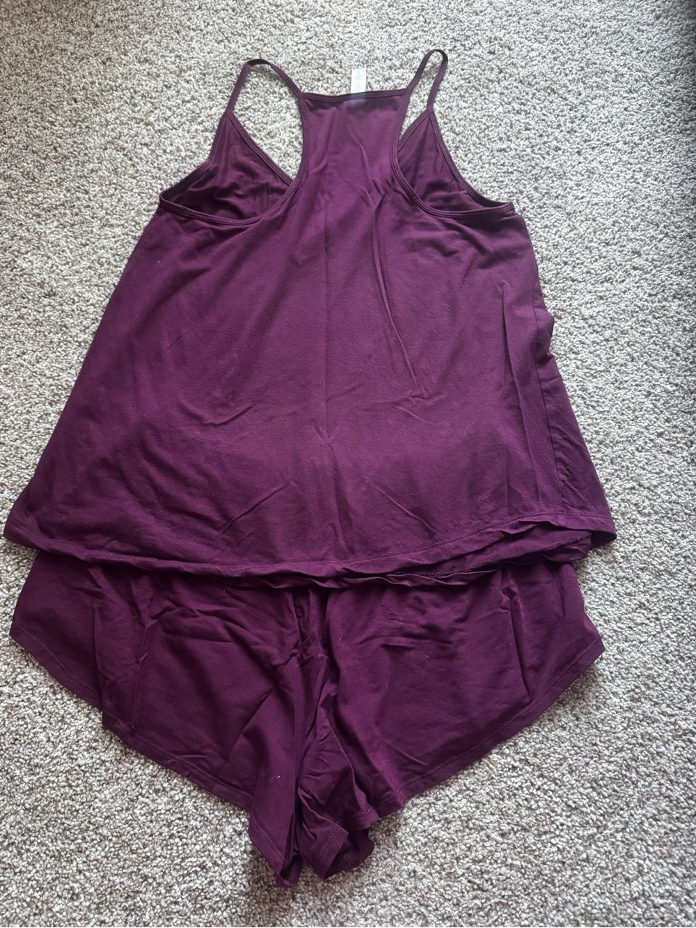 Athleta Nighttime Bliss Sleep Cami Short Set S Purple - Picture 7 of 8